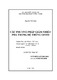 Các phương pháp giảm nhiễu pha trong hệ thống OFDM / Nguyễn, Viết Tam; Nguyễn, Viết Kính