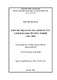 Đảng bộ thị xã Sơn Tây (tỉnh Hà Tây) lãnh đạo kinh tế nông nghiệp (1996 -2008) / Trần, Thị Thu Hằng; Lê, Mậu Hãn