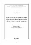 Vận dụng tư tưởng Hồ Chí Minh về văn hóa trong giữ gìn và phát huy bản sắc văn hóa dân tộc H’Mông ở Sa Pa – Lào Cai hiện nay / Nguyễn, Phương Thủy; Văn, Thị Thanh Mai