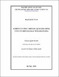 Nghiên cứu phát triển du lịch cộng đồng vùng ven biển - hải đảo tỉnh Khánh Hòa = Research on community based tourism development in the coastal areas and islands of Khanh Hoa province / Phạm, Quốc Tuấn; Phạm, Trung Lương