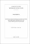 Nghiên cứu áp dụng công thức BALICA-UNESCO phát triển để tính mức độ tổn thương do lũ lụt trên lưu vực sông Thạch Hãn / Trương, Thị Minh Thư; Nguyễn, Thanh Sơn