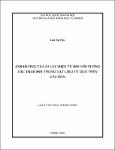 Ảnh hưởng của ái lực điện tử đối với tương tác trao đổi trong vật liệu từ dựa trên các bon / Lưu, Thị Hậu; Nguyễn, Anh Tuấn,Nguyễn, Huy Sinh