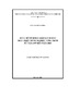 Đảng bộ tỉnh Bạc Liêu lãnh đạo phát triển nông nghiệp, nông thôn từ năm 1997 đến năm 2003 / Đào, Thị Bích Hồng; Triệu, Quang Tiến