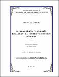 Dư luận xã hội của sinh viên Khoa Luật – Đại học Huế về hôn nhân đồng giới / Nguyễn, Thị Anh Đào; Nguyễn, Thị Kim Hoa