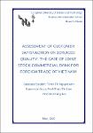 ASSESSMENT OF CUSTOMER SATISFACTION ON SERVICES QUALITY - THE CASE OF JOINT STOCK COMMERCIAL BANK FOR FOREIGN TRADE OF VIET NAM.pdf.jpg