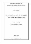 Quan hệ kinh tế giữa hai bờ eo biển Đài Loan từ năm 1979 đến nay = The economic relationship between the Two Sides of the Taiwan Strait since 1979 / Nguyễn, Thị Nhiệm; Hồ, Việt Hạnh