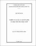 Nghiên cứu lo âu và cách ứng phó của học sinh Trung Học Cơ Sở / Trần, Thị Thương; Nguyễn, Thị Minh Hằng