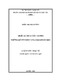 Triết lí tình yêu trong Những kẻ tủi nhục của F. Dostoevsky = Philosophy of love in the novel The Insulted and Humiliated by Dostoevsky / Trần, Thị Mai Hương; Nguyễn,Thị Thu Thủy