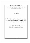 Phát triển nguồn nhân lực khoa học công nghệ ở tỉnh Hưng Yên hiện nay / Lưu, Thị Hà; Nguyễn, Anh Tuấn